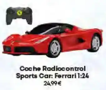 Game Coche Radiocontrol Sports Car: Ferrari 1:24 oferta