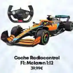 Game Coche Radiocontrol FI: Mclaren 1:12 oferta
