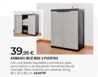 BigMat Armario mod midi 2 puertas oferta