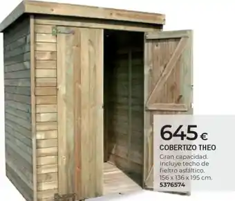 BigMat Cobertizo theo oferta