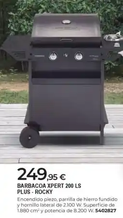 BigMat Barbacoa xpert 200 ls plus - rocky oferta