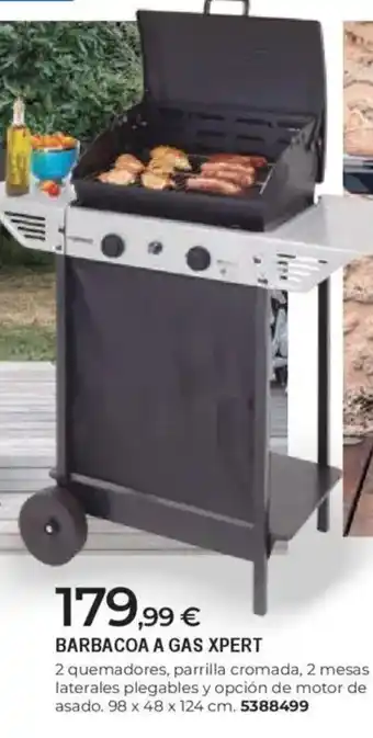 BigMat Barbacoa a gas xpert oferta