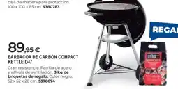 BigMat Barbacoa de carbón compact kettle d47 oferta