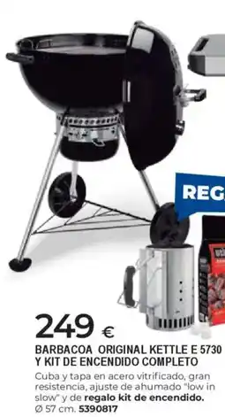 BigMat Barbacoa original kettle e 5730 y kit de encendido completo oferta