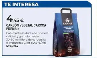 BigMat CARCOA Carbon vegetal  premiun oferta