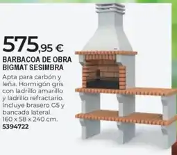 BigMat Barbacoa de obra bigmat sesimbra oferta
