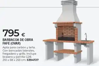 BigMat Barbacoa de obra fafe (ovar) oferta