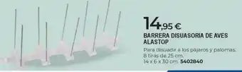 BigMat Barrera disuasoria de aves alastop oferta