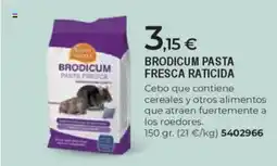 BigMat BRODICUM Pasta fresca raticida oferta