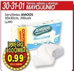 SPAR Domingo - servilletas oferta