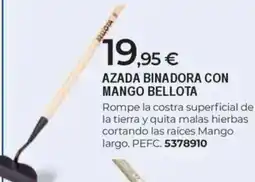 BigMat Azada binadora con mango bellota oferta