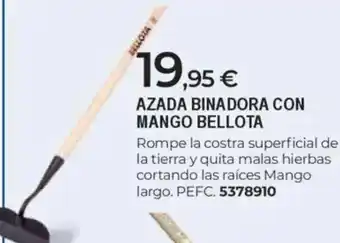 BigMat Azada binadora con mango bellota oferta
