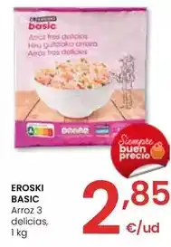 Eroski Eroski basic - arroz 3 delicias oferta