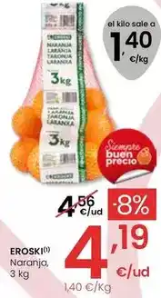Eroski Eroski - naranja oferta