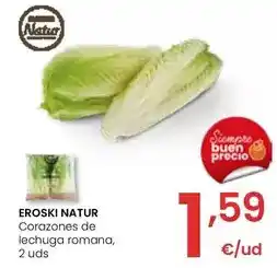 Eroski Eroski natur - corazones de lechuga romana oferta