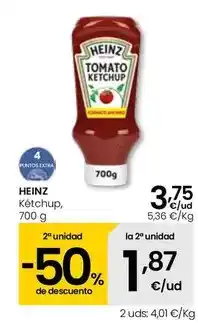 Eroski Heinz - ketchup oferta