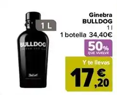 Carrefour Bulldog - ginebra oferta