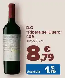 Carrefour 409 - d.o. “ribera del duero oferta
