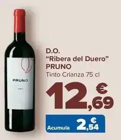 Carrefour Pruno - d.o. “ribera del duero oferta