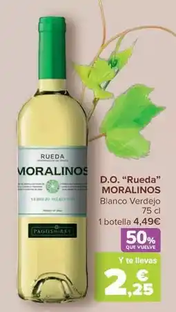 Carrefour Moralinos - d.o. “rueda oferta