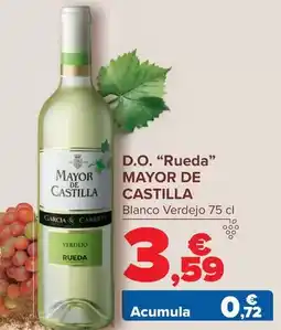Carrefour Mayor de castilla - do “rueda oferta