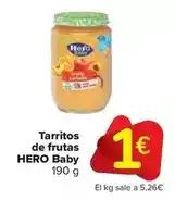 Carrefour Market Hero - tarritos de frutas oferta