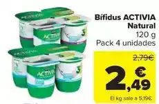 Carrefour Market Danone - bifidus activia natural oferta