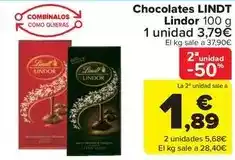 Carrefour Market Lindt - chocolates lindor oferta