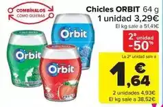 Carrefour Market Orbit - chicles oferta