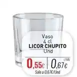 Cuevas Cash Vaso 4 cl oferta