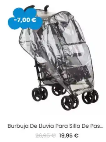Hiperbebe Burbuja de lluvia para silla de pas oferta