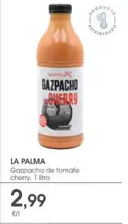 Supermercados Plaza Palma - gazpacho de tomate cherry oferta