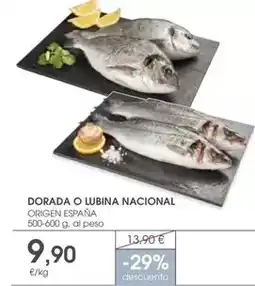Supermercados Plaza Origen - dorada o lubina nacional oferta