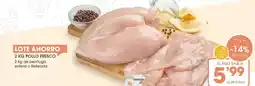 Supermercados Plaza 2 kg pollo fresco oferta