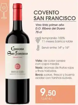 Supermercados Plaza Francisco - vino tinto pimiento d.o. ribera del duero oferta
