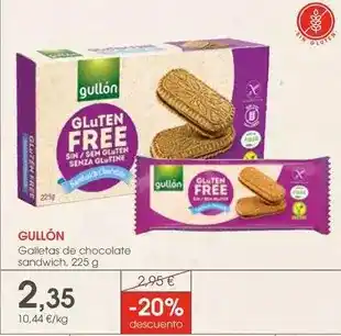 Supermercados Plaza Gullón - galletas de chocolate sandwich oferta