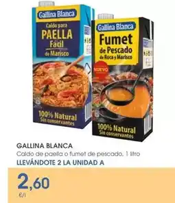 Supermercados Plaza Gallina blanca - caldo de paella o fumet de pescado oferta