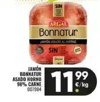 Family Cash Argal - jamon bonnatur asado horno 98% carne oferta