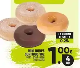 Family Cash Mini hoops surtidos oferta