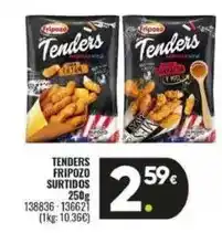 Family Cash Fripozo - tenders surtidos oferta