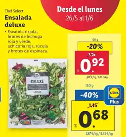 Lidl CHEF SELECT Ensalada deluxe oferta