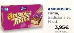 SPAR Gran Canaria Tirma - ambrosias oferta