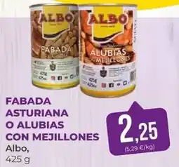 SPAR Gran Canaria Albo - fabada asturiana o alubias con mejillones oferta