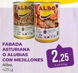 SPAR Gran Canaria Albo - fabada asturiana o alubias con mejillones oferta