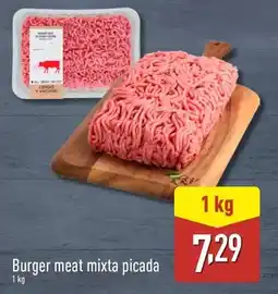 ALDI Burger meat mixta picada oferta