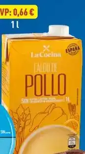 ALDI La cocina - caldo de pollo oferta