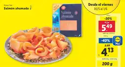 Lidl OCEAN SEA Salmón ahumado oferta