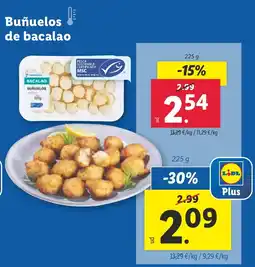 Lidl Buñuelos de bacalao oferta
