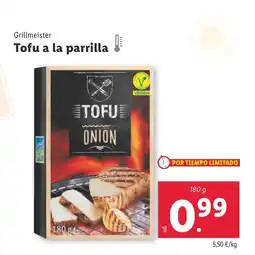 Lidl GRILLMEISTER Tofu a la parrilla oferta