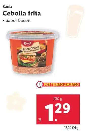Lidl KANIA Cebolla frita oferta